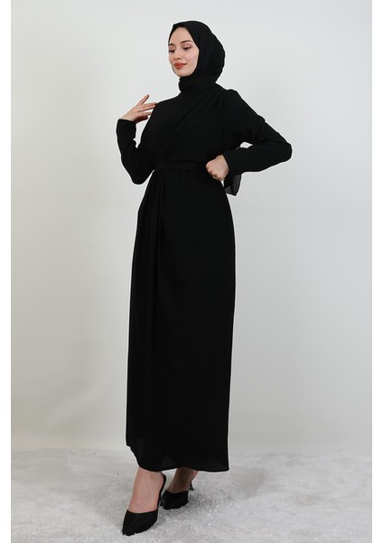 Tuay Pile Detay Elbise Siyah fiyatları