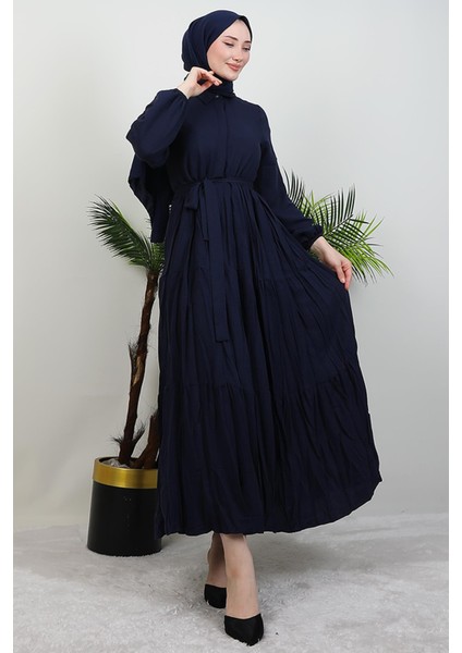 Evren Düğmeli Elbise Lacivert fiyatları