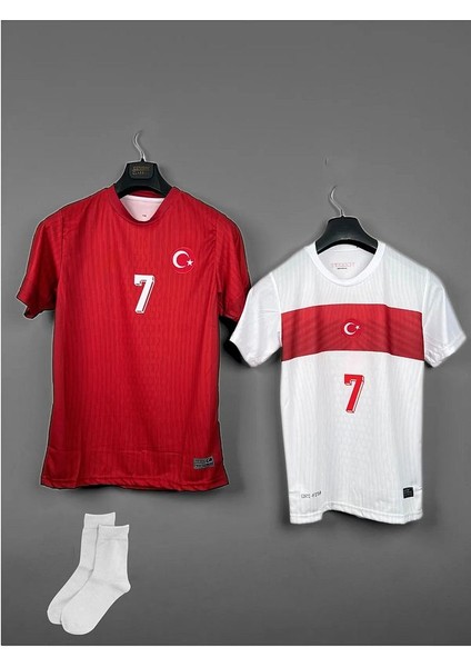 Kerem Aktürkoğlu Türkiye Milli Takımı 2li Set Yetişkin Taraftar Forması