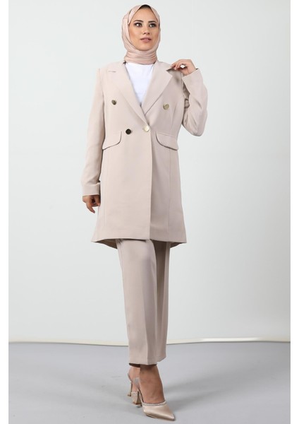 Blazer Ceket Takım Bej fırsatları