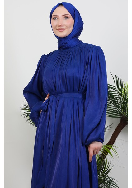 Matem Tesettür Elbise Gece Mavi indirimleri