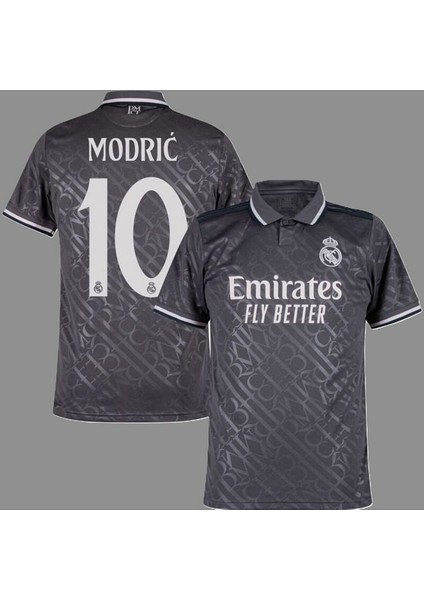 Luka Modric 2024-25 Yeni Sezonu Real Madrid Alternatif Yetişkin Forması (Third)