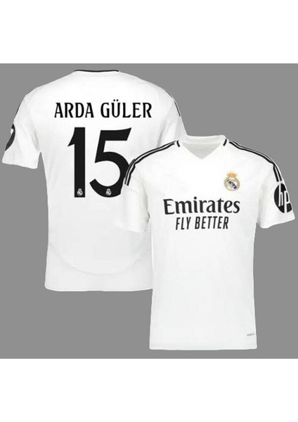 Arda Güler 2024-25 Yeni Sezonu Real Madrid Yetişkin Iç Saha Forması