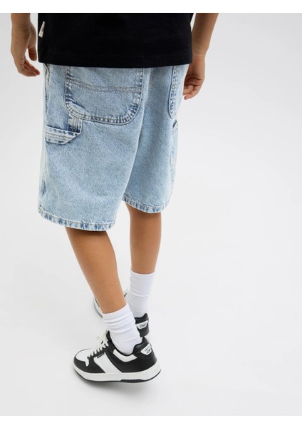 Jack&jones Jjıtony Jjcarpenter Erkek Çocuk Denim Şort 12277786