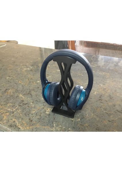 Gamer Kulaklık Standı – Siyah Renk 23CM, Şık ve Düzenli Masaüstü Tasarımı
