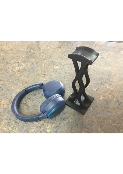 Gamer Kulaklık Standı – Siyah Renk 23CM, Şık ve Düzenli Masaüstü Tasarımı