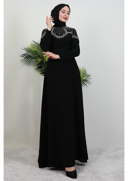 Nisan Taşlı Elbise Siyah fiyatları