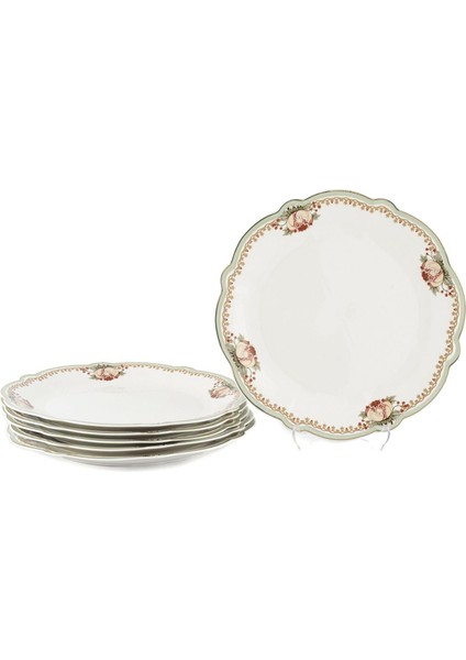 Mystic Floral 6lı Servis Tabağı 27CM