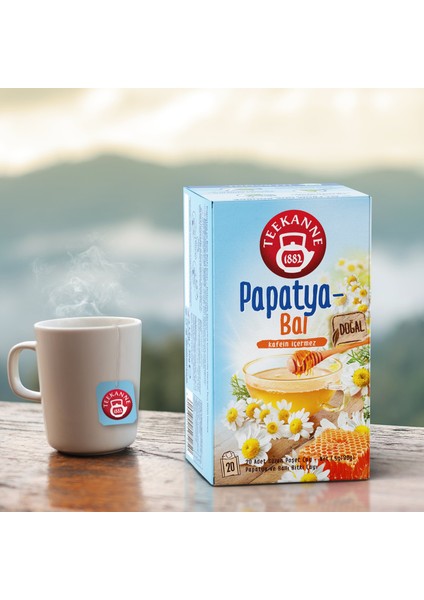 Teekanne Papatya ve Ballı Bitki Çayı modelleri