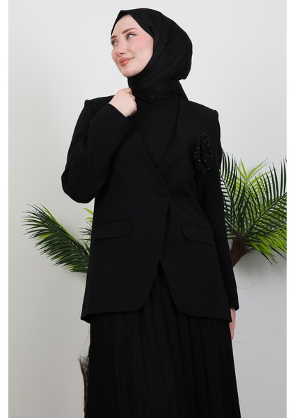 Güllü Etekli Takım Siyah indirimleri