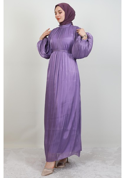 Lidya Tesettür Elbise Lila fırsatları