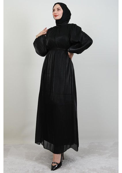 Lidya Tesettür Elbise Siyah modelleri