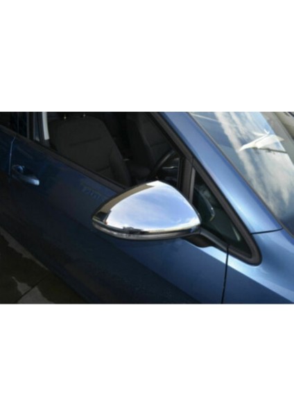Volkswagen Golf 7 Uyumlu 2013-2020 Krom Ayna Kapağı 2 Parça Paslanmaz Çelik