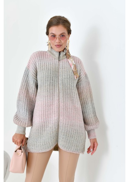 Kadın Degrade Fermuarlı Hrka Taş modelleri