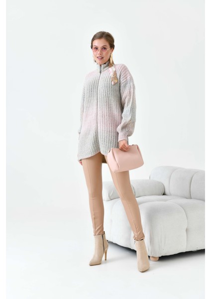 Kadın Degrade Fermuarlı Hrka Taş indirimleri