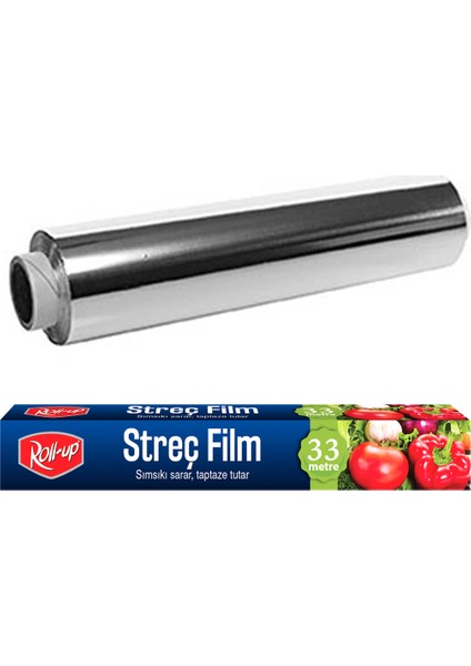 Alüminyum Folyo Ve Streç Film 2 Parça Ekonomik Mutfak Seti 4