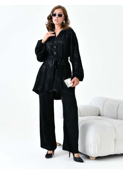 Kadın Jakar Takım Siyah indirimleri