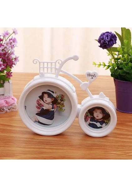 Bisiklet Şeklinde Fotoğraf Çerçevesi