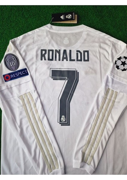 Real Madrid C.ronaldo 2016 Milano Şampiyonlar Ligi Finali Forması