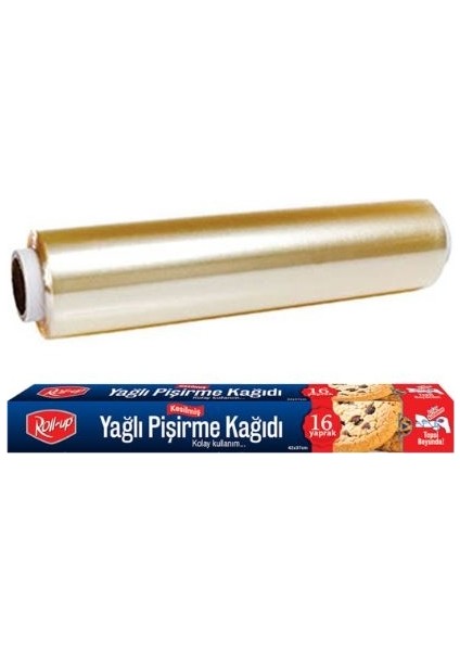 Streç Film ve Pişirme Kağıdı 2 Parça Ekonomik Mutfak Seti 1