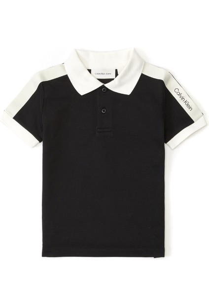 Siyah Çocuk Polo T-Shirt