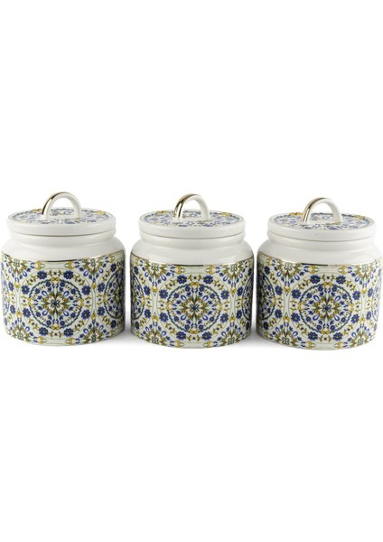 Provence 3lü Kavanoz Seti 13X14CM 500ML