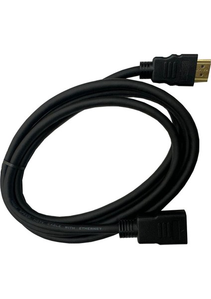 Hdmı Dişi Erkek Uzatma Kablosu Hıght Speed Hdtv Wıth Ethernet 2m