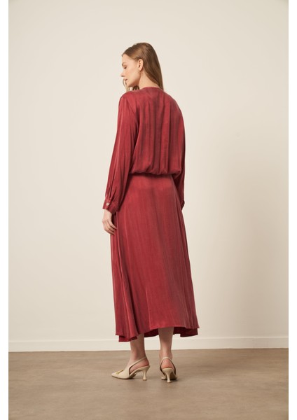 Kadın Cupra Etekli Takım Bordo indirimleri