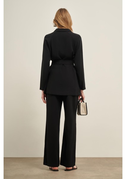 Kadın Pantolonlu Takım Siyah indirimleri