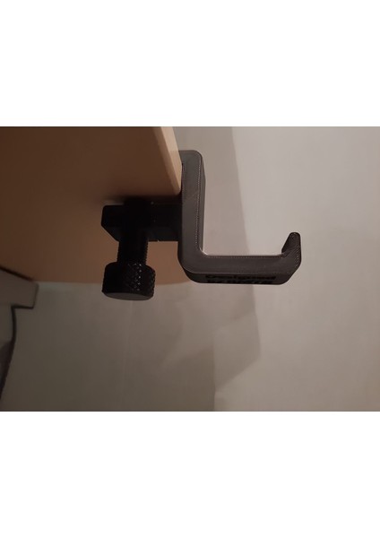 Bilgisayar Pc Için Masaya Sıkıştırmalı Kulaklık Tutacağı Stand
