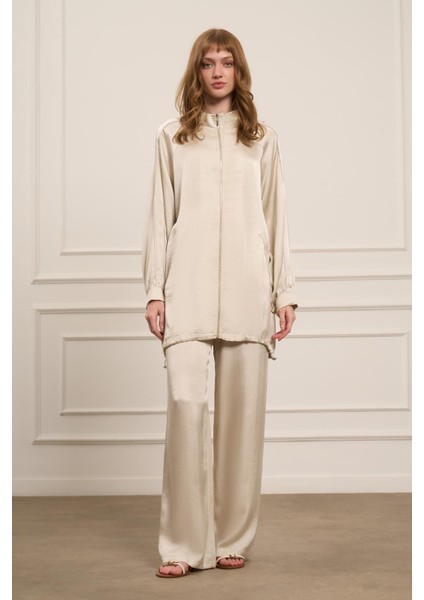 Kadın Kupra Takım Beige fırsatları