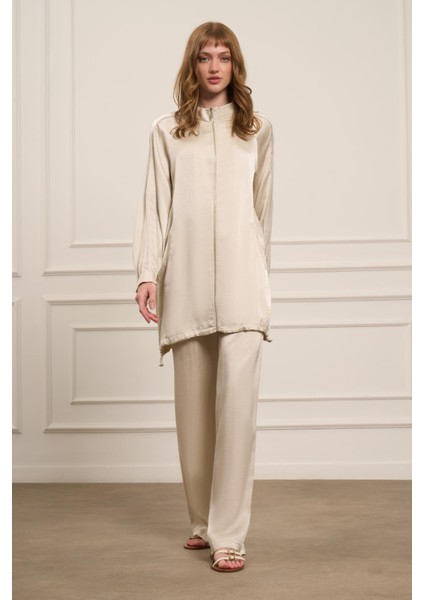 Kadın Kupra Takım Beige indirimleri
