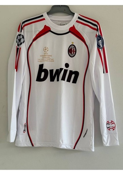 Milan 2006/07 Maldini Uzun Kol Yetişkin Forması Beyaz