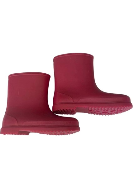 Bahçe ve Yağmur Renkli Çocuk Çizmesi 26-35 Pembe modelleri