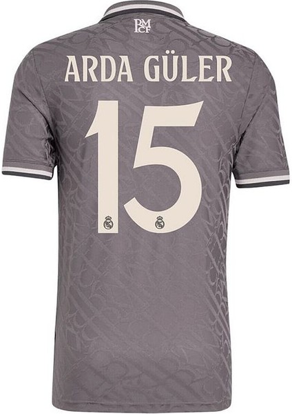 R.e.a.l M.a.d.r.i.d 2024/25 Yeni Sezon #15 Ar'da Gü'ler Alternatif Futbol Forması (Gri) fiyatları