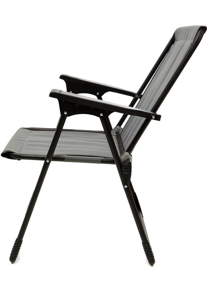 Gri Katlanabilir Kamp Sandalyesi ve Mdf Masa Seti, 4'lü Paket fırsatları