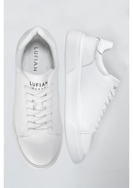Tommy Yeni Sezon Günlük Casual Beyaz Erkek Sneaker Ayakkabı C,