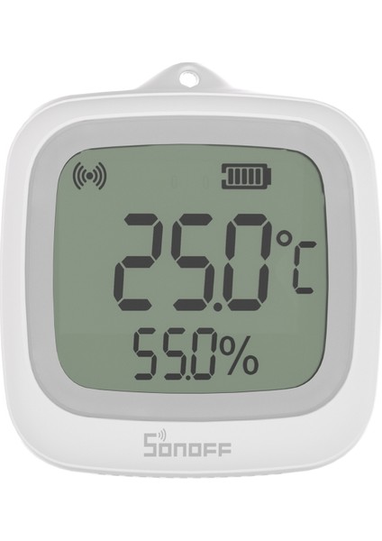 SNZB-02WD Zigbee IP65 LCD Ekranlı Akıllı Sıcaklık ve Nem Sensörü