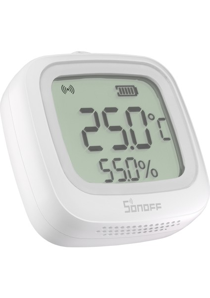 SNZB-02WD Zigbee IP65 LCD Ekranlı Akıllı Sıcaklık ve Nem Sensörü