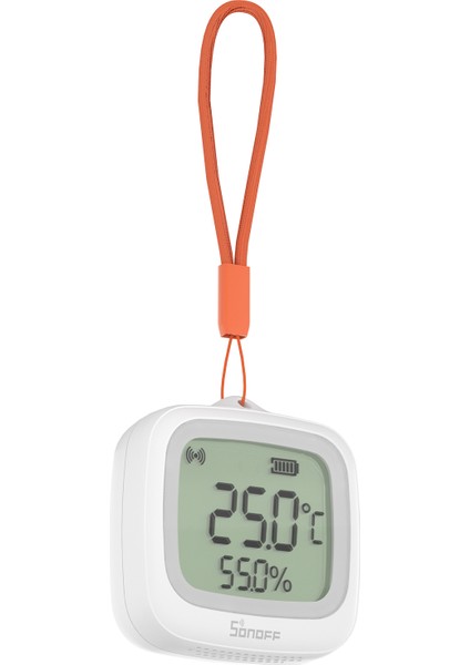 SNZB-02WD Zigbee IP65 LCD Ekranlı Akıllı Sıcaklık ve Nem Sensörü