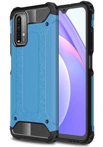 Xiaomi Poco M3 Kılıf Zırh Tank Sert Korumalı Silikon Crash Silikon Kapak