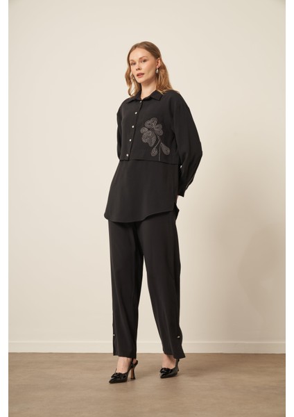 Kadın Kupra Takım Siyah modelleri