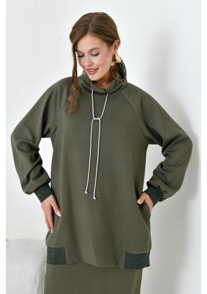 Kadın Etekli Takım Haki fiyatları