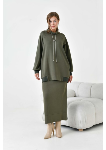 Kadın Etekli Takım Haki fırsatları