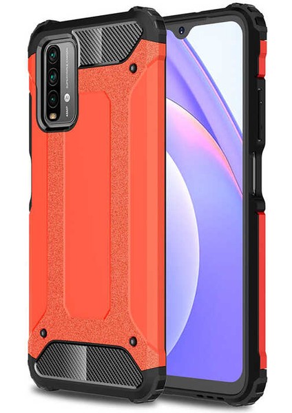 Xiaomi Poco M3 Kılıf Zırh Tank Sert Korumalı Silikon Crash Silikon Kapak