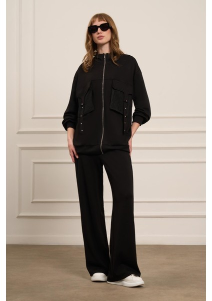 Kadın Pantolonlu Takım Siyah fiyatları
