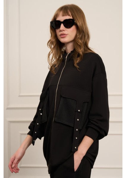 Kadın Pantolonlu Takım Siyah modelleri