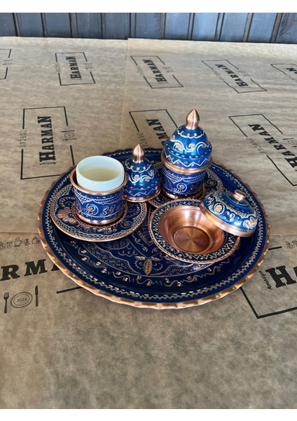 Erzincan El Işlemeli 2'li Bakır Kahve Fincanı fiyatları