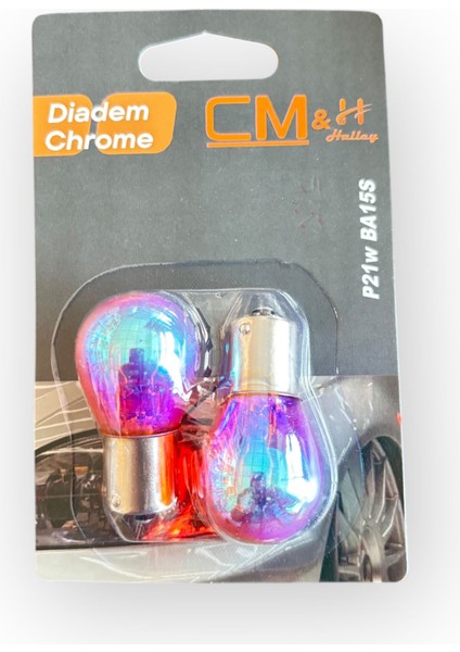 Cm&halley Diadem Ampul 12V 93 (Tek Duy) Düz Tırnak P21W BA15S