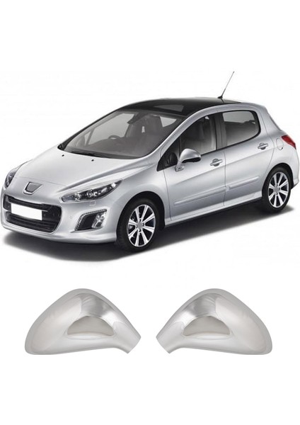 Peugeot 308 Uyumlu 2007-2013 Krom Ayna Kapağı 2 Parça Paslanmaz Çelik fiyatları